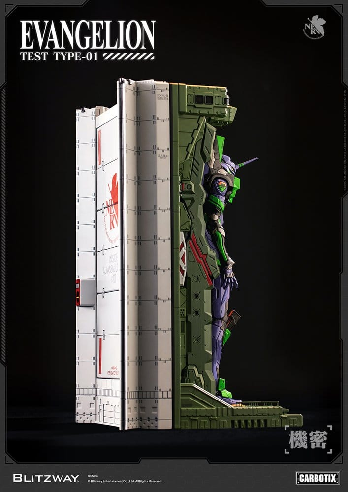 Evangelion Carbotix Action Figure Evangelion Unit-01 Test Type (DX Ver.) 33 cm [10]