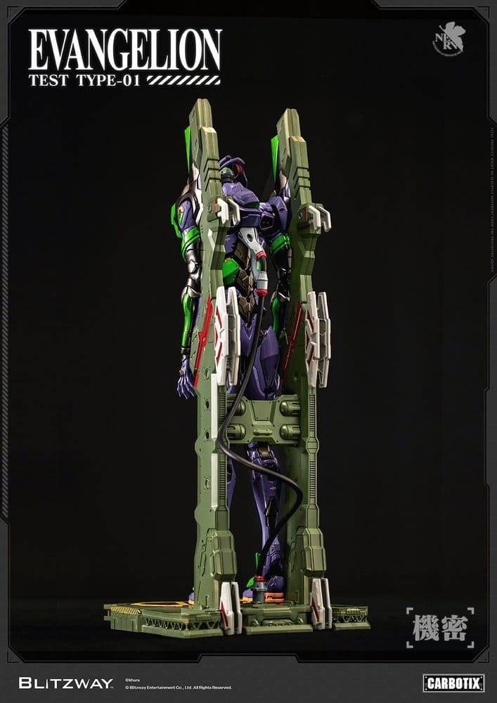 Evangelion Carbotix Action Figure Evangelion Unit-01 Test Type (DX Ver.) 33 cm [7]