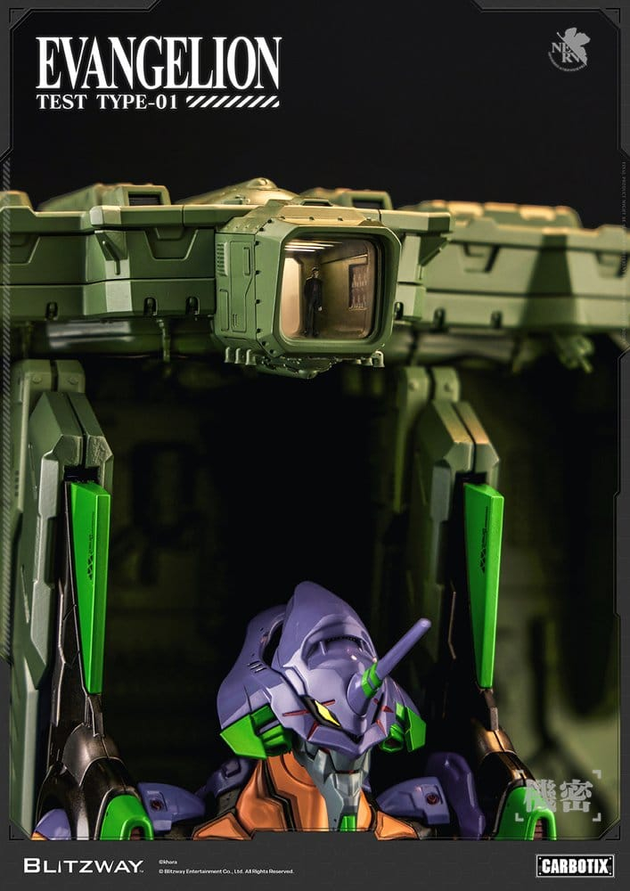 Evangelion Carbotix Action Figure Evangelion Unit-01 Test Type (DX Ver.) 33 cm [19]