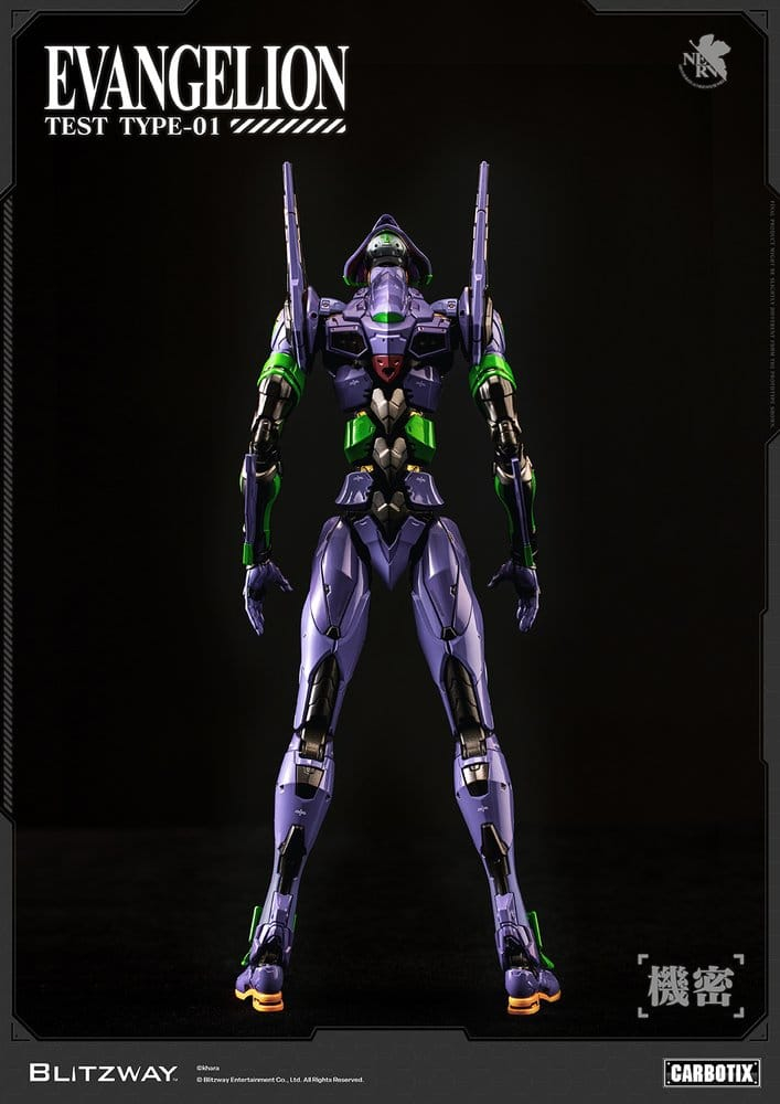 Evangelion Carbotix Action Figure Evangelion Unit-01 Test Type (Standard Ver.) 33 cm [16]