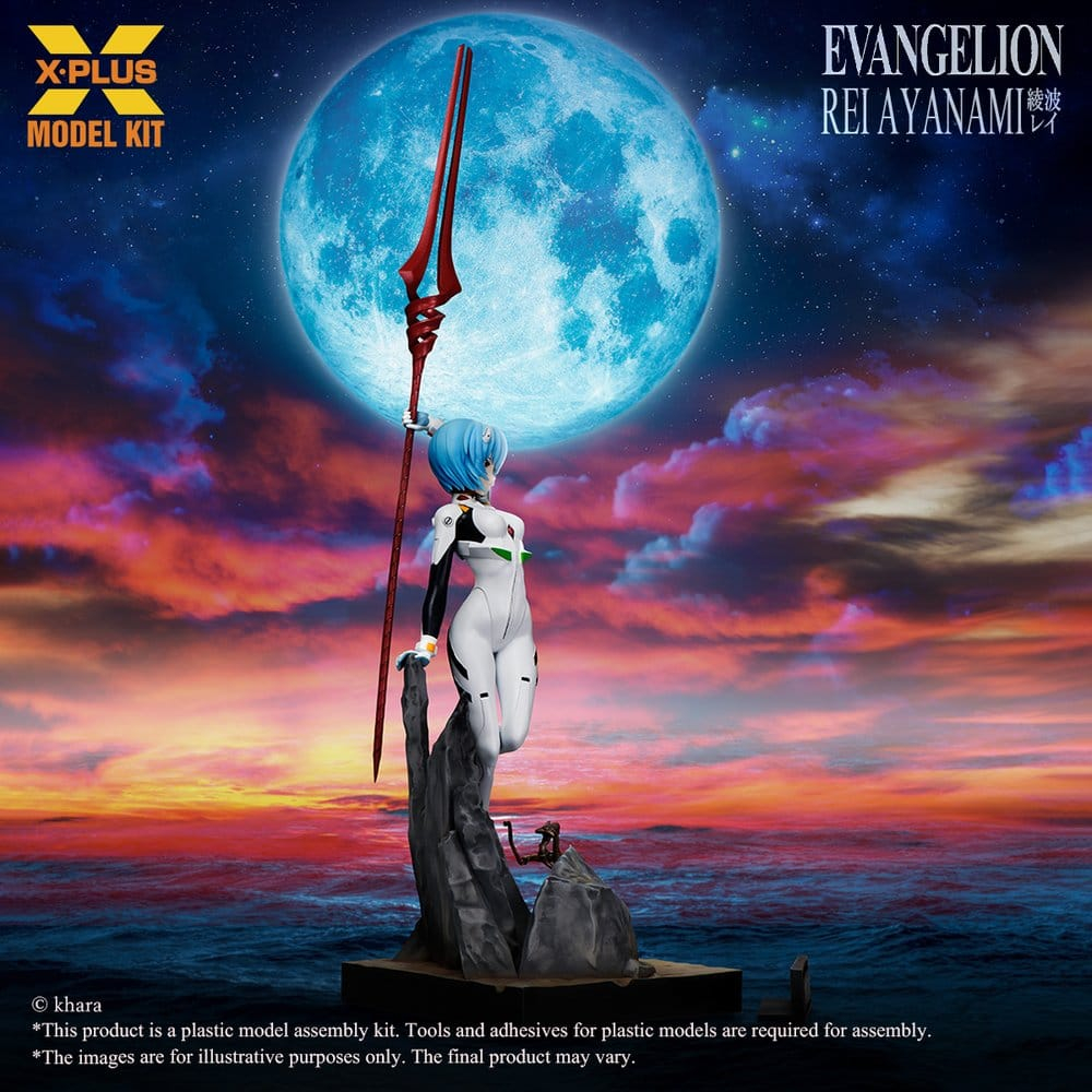 Evangelion Plastic Model Kit 1/8 Rei Ayanami 20 cm (Reproduction) [8]