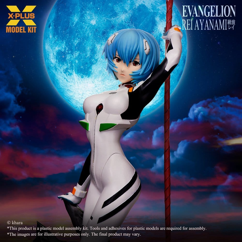 Evangelion Plastic Model Kit 1/8 Rei Ayanami 20 cm (Reproduction) [10]