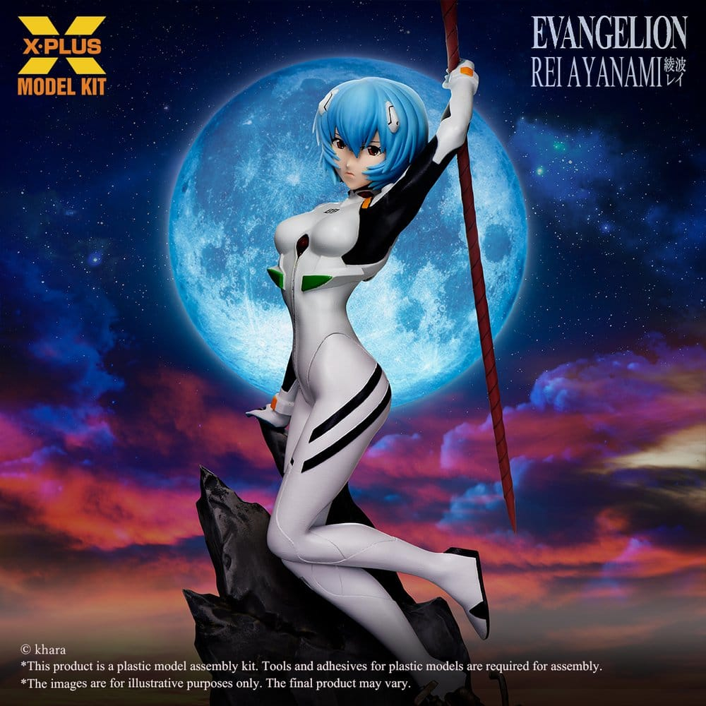 Evangelion Plastic Model Kit 1/8 Rei Ayanami 20 cm (Reproduction) [9]