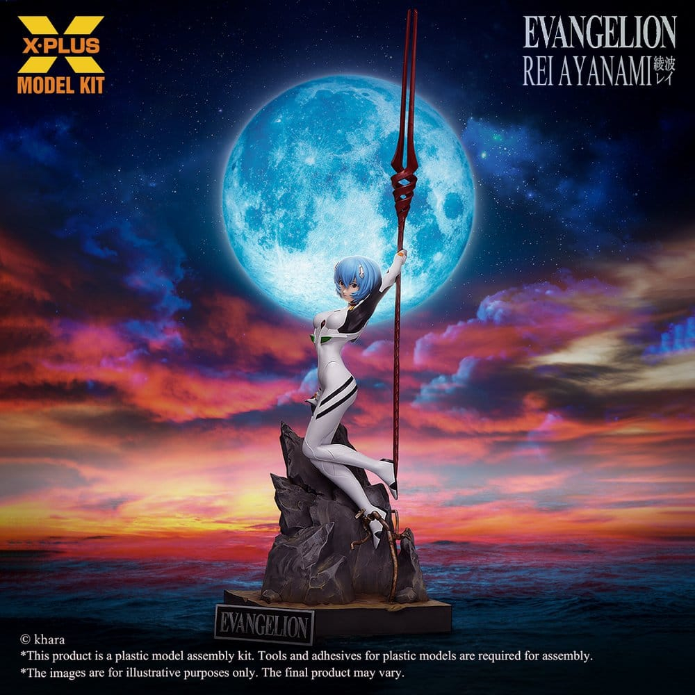 Evangelion Plastic Model Kit 1/8 Rei Ayanami 20 cm (Reproduction) [5]