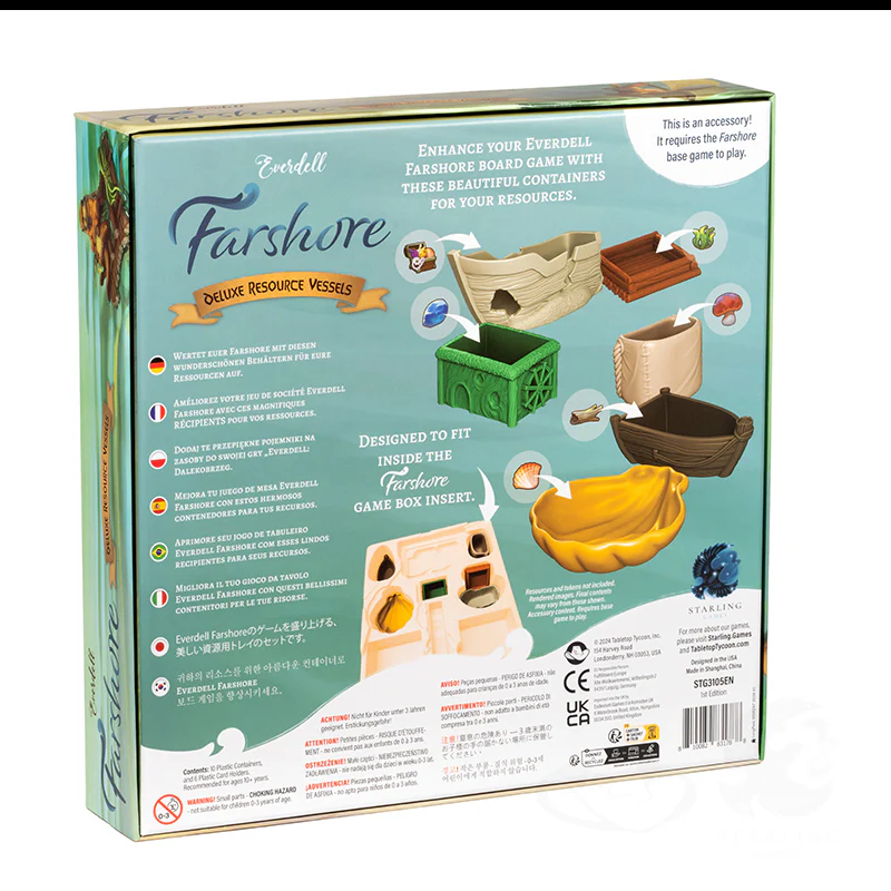 Everdell Farshore Deluxe Resource Vessels [4]
