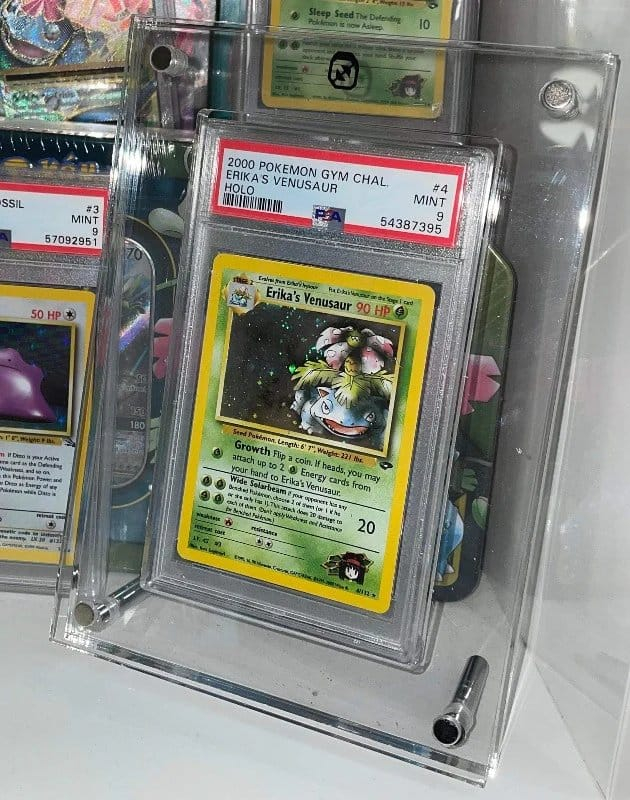 Evoretro Acrylic Card Display Stand for PSA Graded Cards 3mm [5]