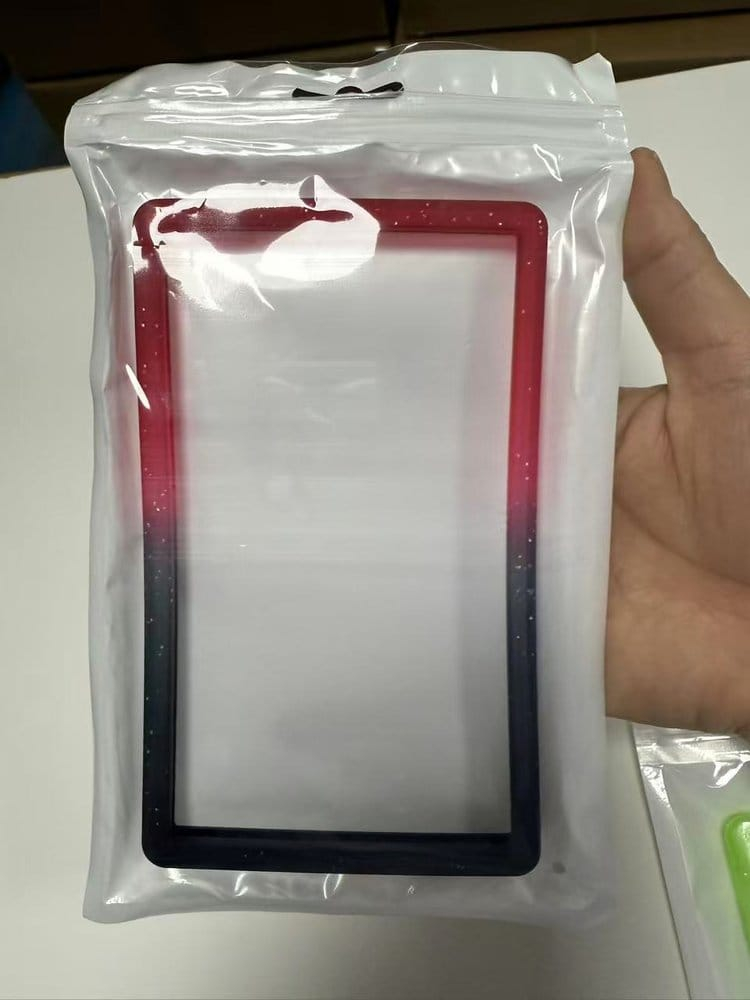Evoretro Bumper for PSA Graded Card Slab Gradient Red-Black Glitter [4]