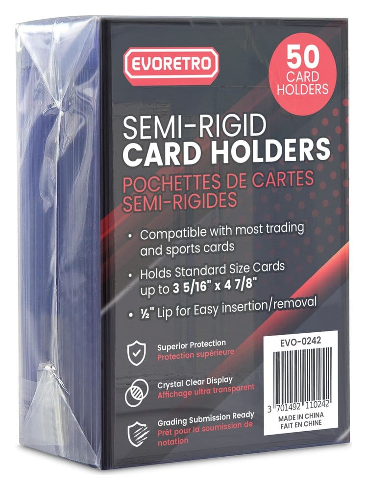 Evoretro Card Holders 200-Pack Semi-Rigid 8 x 12 cm [7]