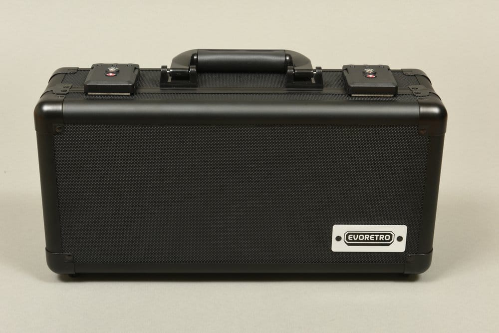 Evoretro Mini Carrying Case with Handle & Removable Foam Black [3]