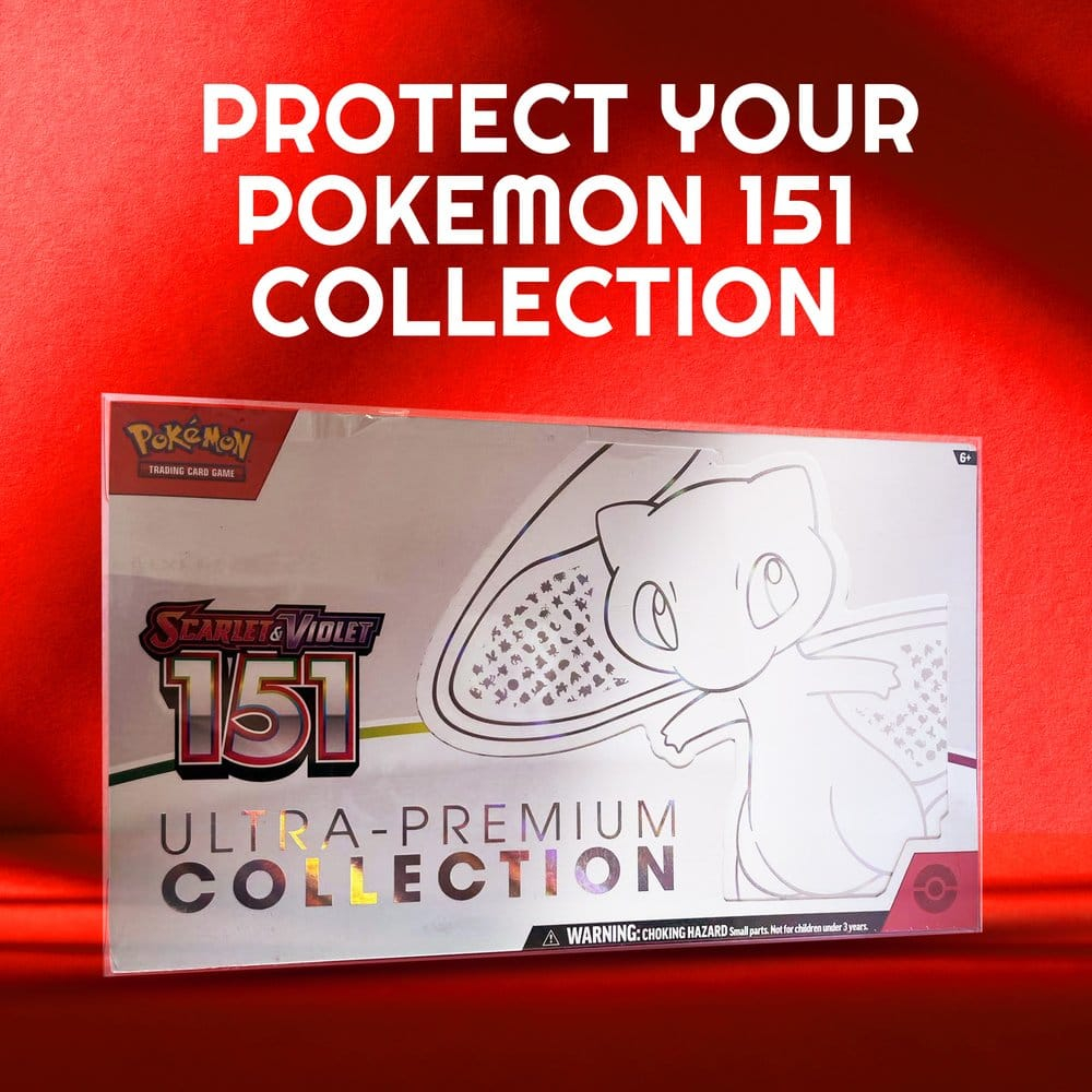 Evoretro PET Protectors 2-Pack for Pokémon 151 Scarlet & Violet Ultra Collection Box [5]