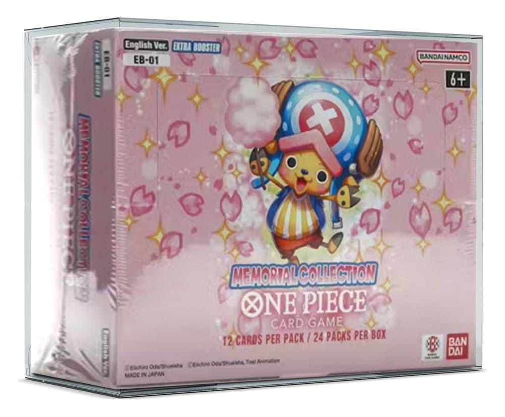 Evoretro PET Protectors 5-Pack for One Piece Booster Box (English, OPP 4-6) 12 x 6 x 15 cm [9]