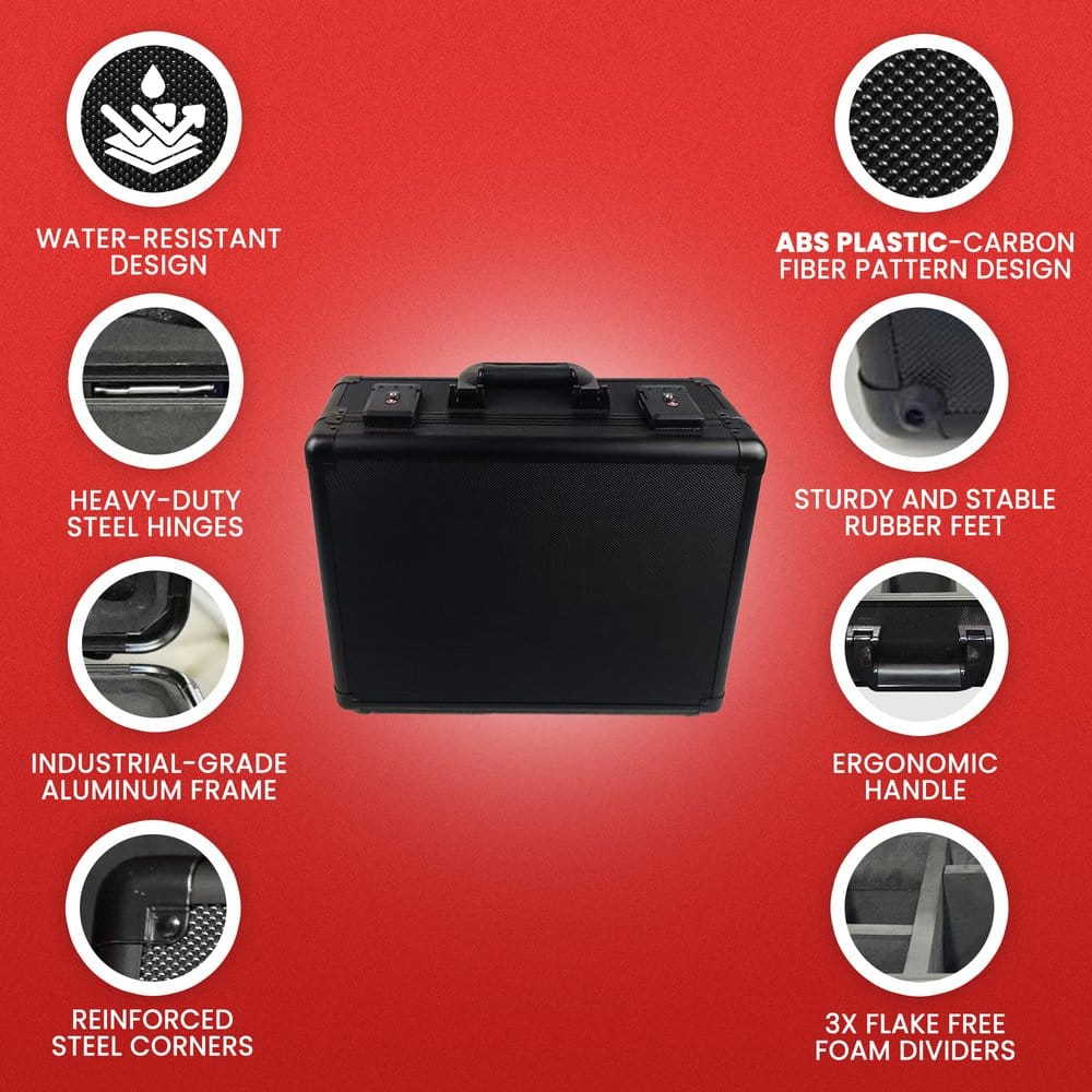 Evoretro Trading Card Storage Box for 120 Cards XL Black [3]