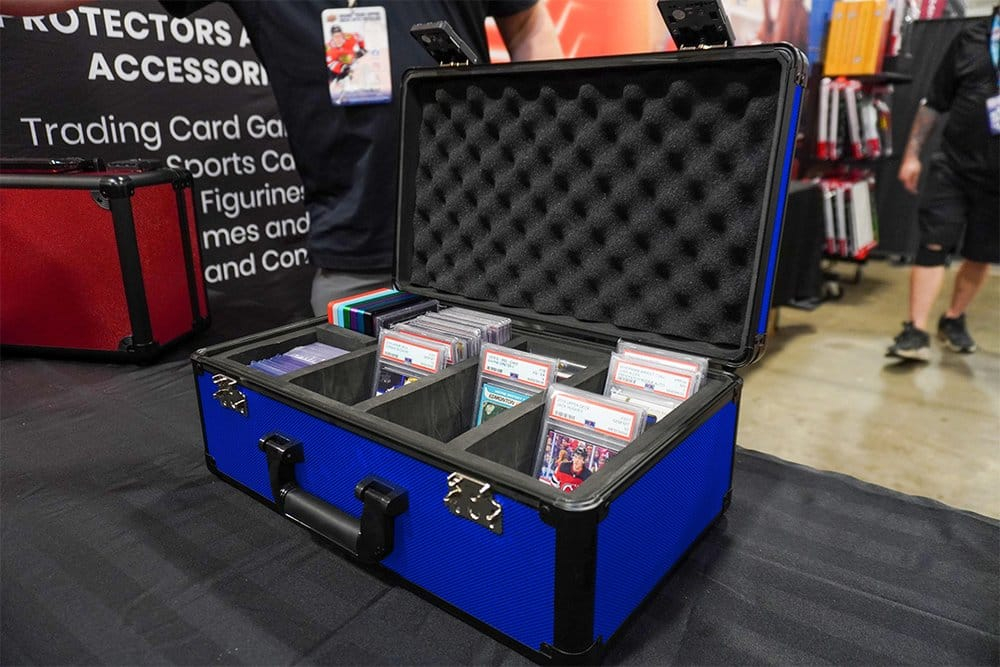Evoretro Trading Card Storage Box for 120 Cards XL Blue [7]