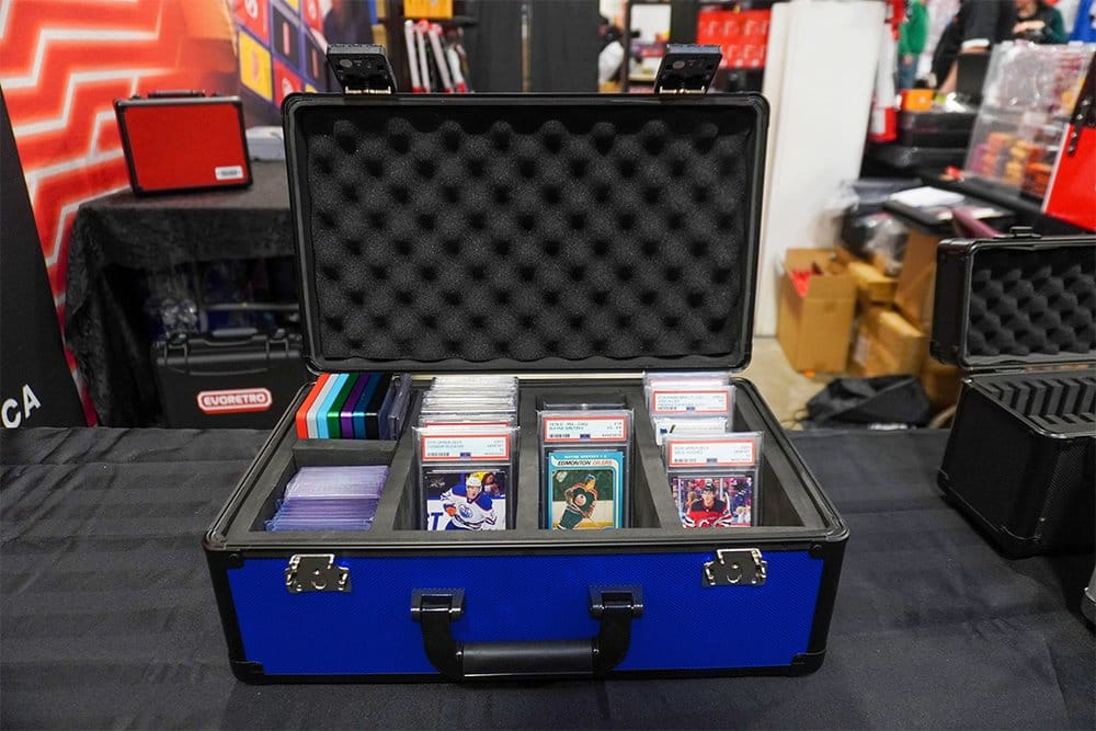 Evoretro Trading Card Storage Box for 120 Cards XL Blue [6]