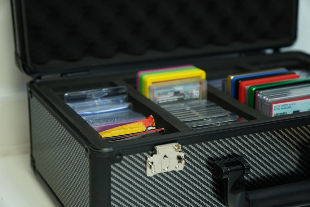 Evoretro Trading Card Storage Box for 120 Cards XL Gray [12]