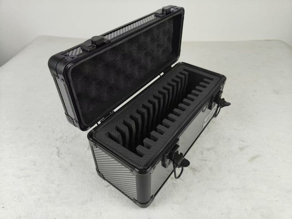 Evoretro Trading Card Storage Box for 15 Slabs Gray 33.9 x 13.4 cm [12]