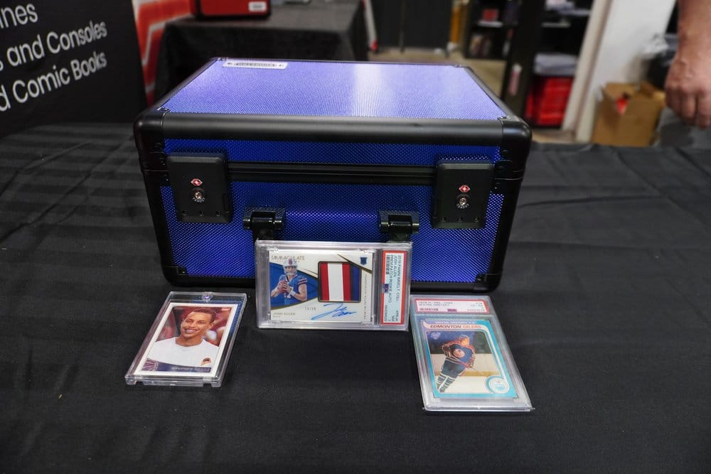 Evoretro Trading Card Storage Box for 90 Cards X Blue [8]
