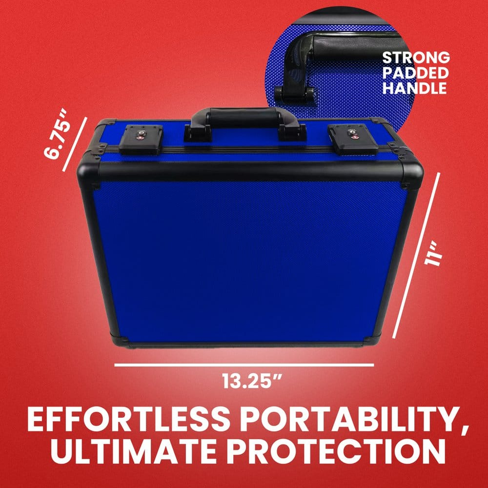 Evoretro Trading Card Storage Box for 90 Cards X Blue [5]