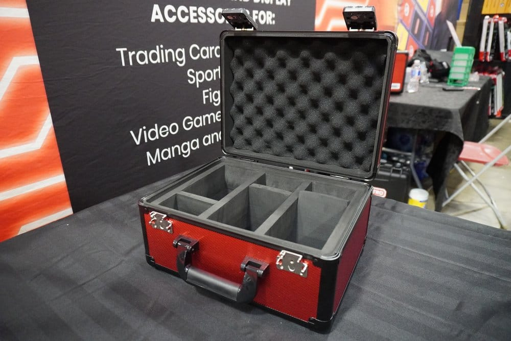 Evoretro Trading Card Storage Box for 90 Cards X Red [6]