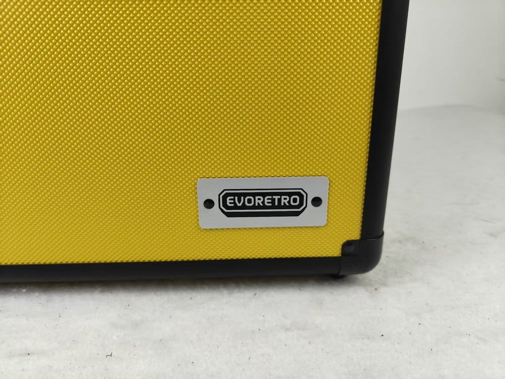 Evoretro Trading Card Storage Box for 90 Cards Yellow [2]