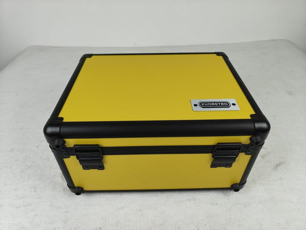 Evoretro Trading Card Storage Box for 90 Cards Yellow [6]