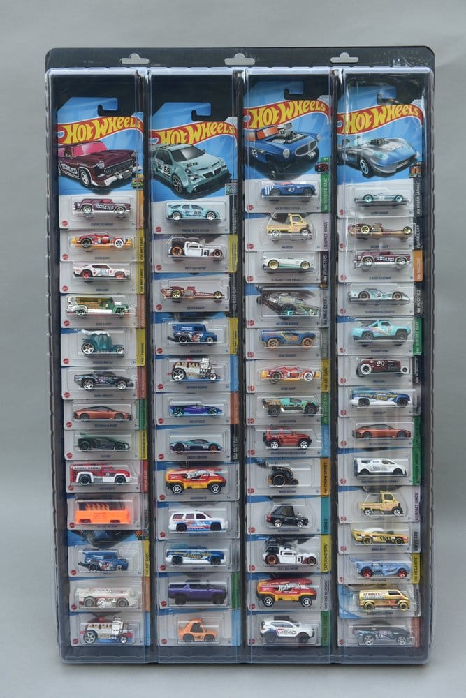 Evoretro Wall Display for 48 Carded Diecast Cars 3-Pack [3]