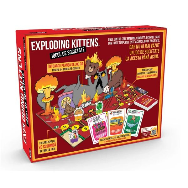 Exploding Kittens The Boardgame – Joc de societate (Limba Romana) [2]