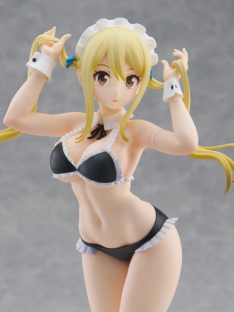 Fairy Tail 100 Years Quest Beach Queens Pop Up Parade PVC Statue Lucy Heartfilia: Virgo Form Swimsuit Ver. L Size 23 cm [8]