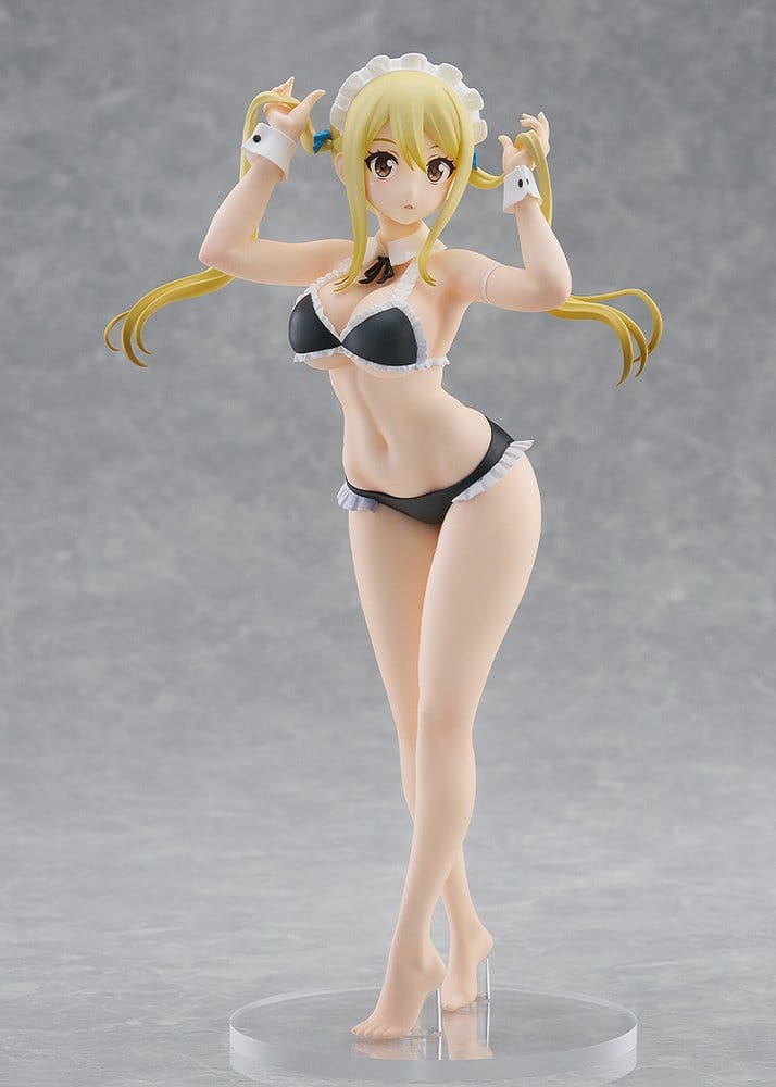 Fairy Tail 100 Years Quest Beach Queens Pop Up Parade PVC Statue Lucy Heartfilia: Virgo Form Swimsuit Ver. L Size 23 cm [6]
