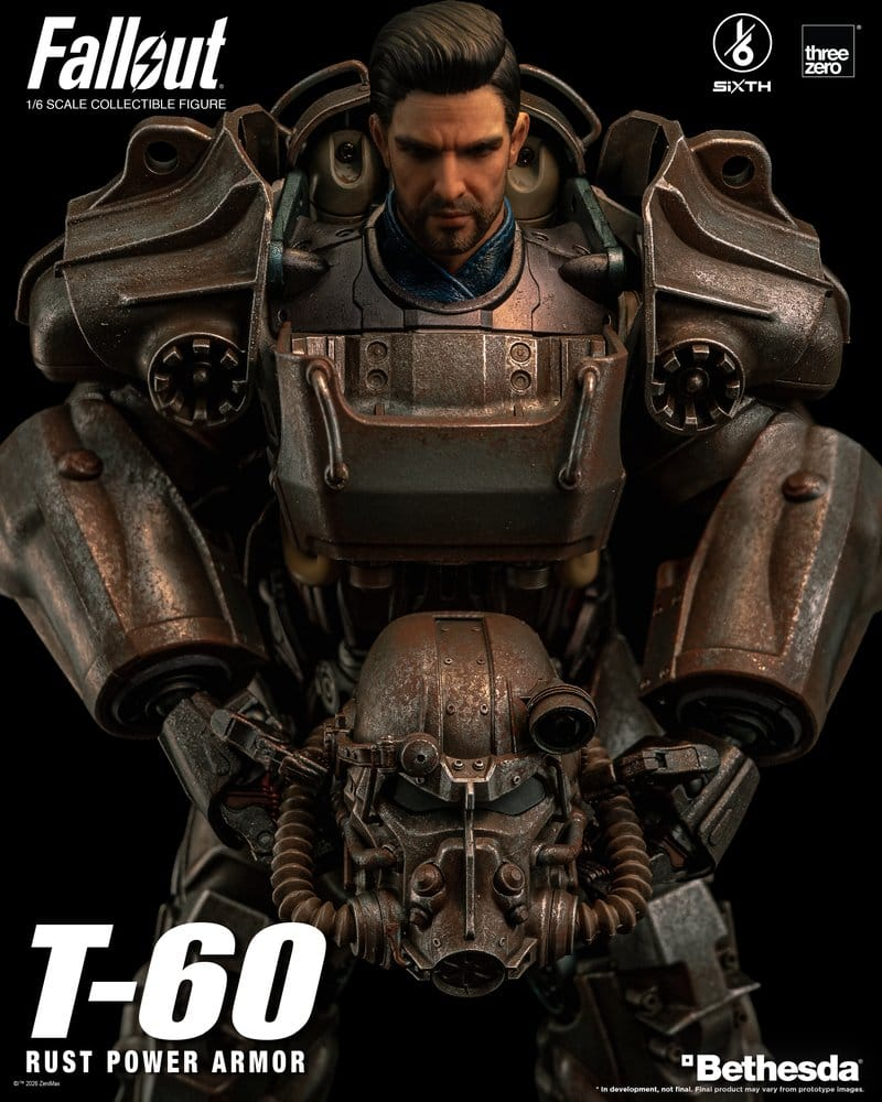 Fallout Action Figure 1/6 T-60 Rust Power Armor [7]