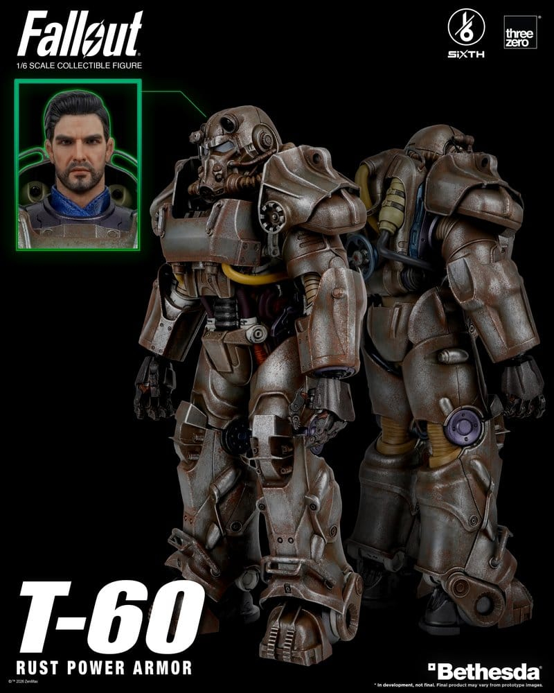 Fallout Action Figure 1/6 T-60 Rust Power Armor [9]
