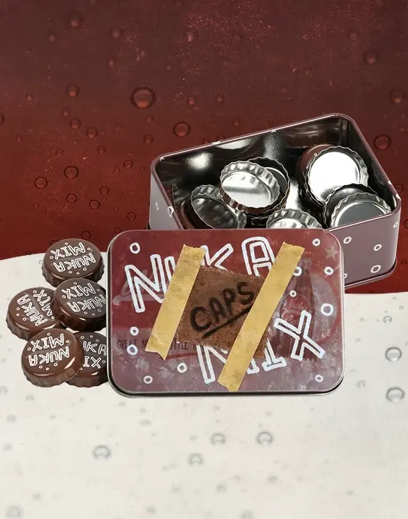 Fallout Bottle Cap Series – Nuka Mix (cu cutie metalica de colectie) [2]