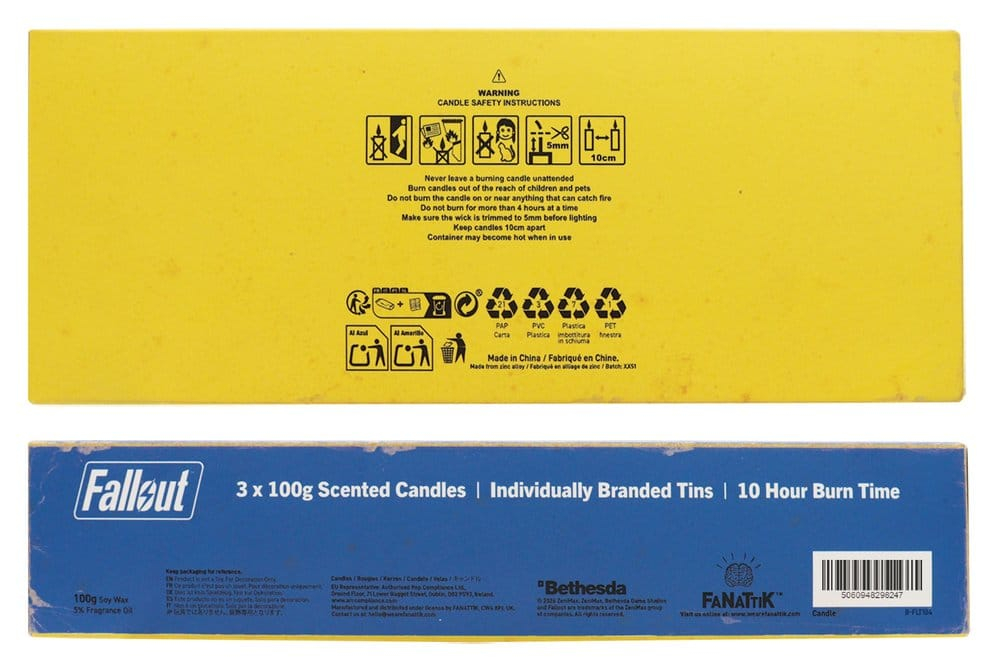 Fallout Candle 3-Pack Vault Dweller's 6 cm [5]