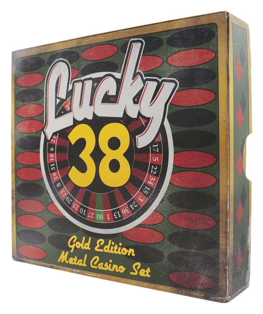 Fallout: New Vegas Replica Lucky 38 Imitation Gold Casino Set Limited Edition [2]