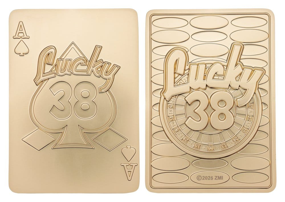 Fallout: New Vegas Replica Lucky 38 Imitation Gold Casino Set Limited Edition [6]