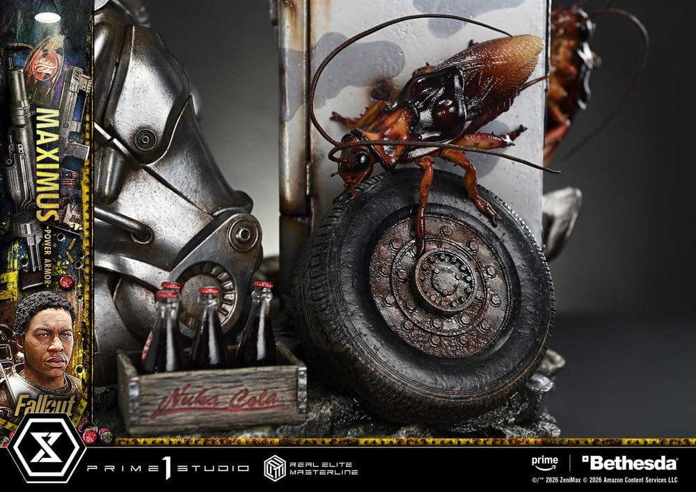 Fallout Real Elite Masterline Statue 1/4 Maximus Power Armor 67 cm [22]