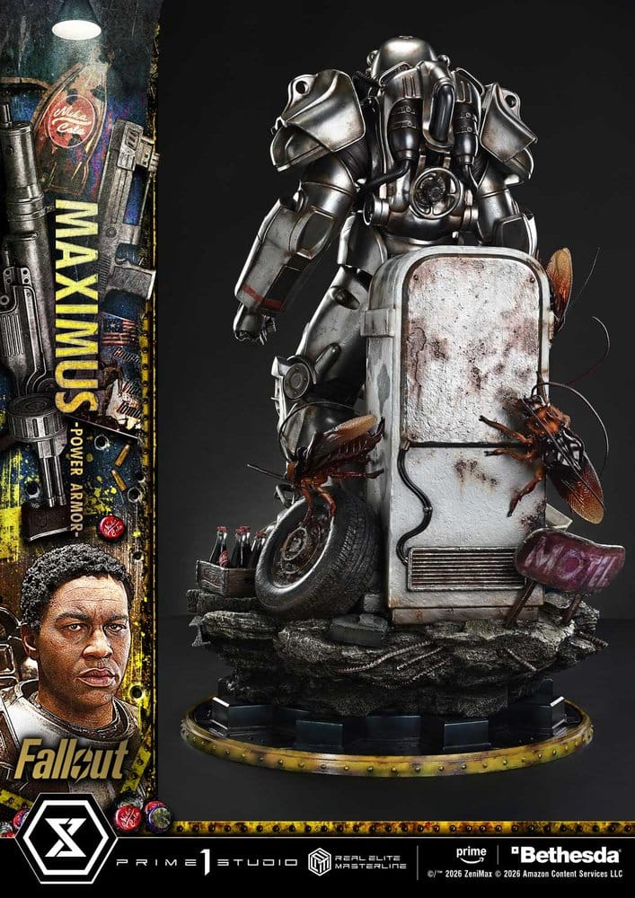 Fallout Real Elite Masterline Statue 1/4 Maximus Power Armor 67 cm [8]