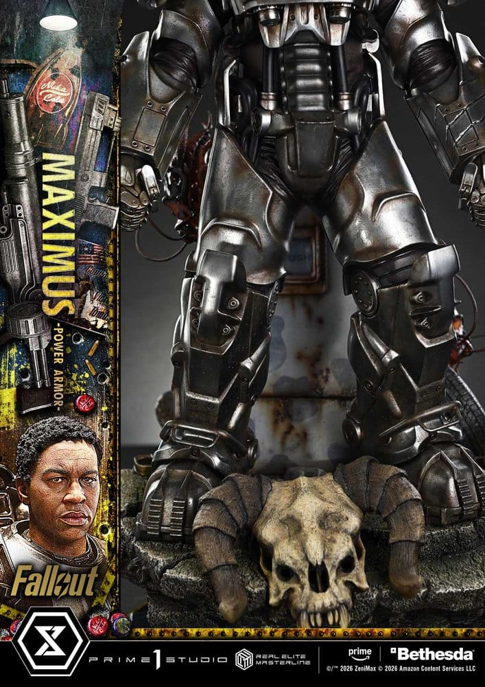 Fallout Real Elite Masterline Statue 1/4 Maximus Power Armor 67 cm [15]