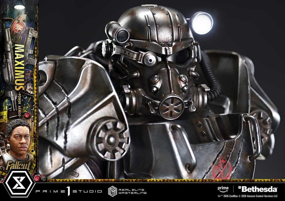 Fallout Real Elite Masterline Statue 1/4 Maximus Power Armor 67 cm [19]