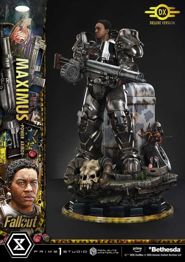 Fallout Real Elite Masterline Statue 1/4 Maximus Power Armor Deluxe Version 67 cm [19]