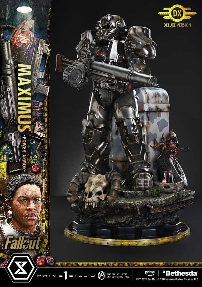 Fallout Real Elite Masterline Statue 1/4 Maximus Power Armor Deluxe Version 67 cm [16]