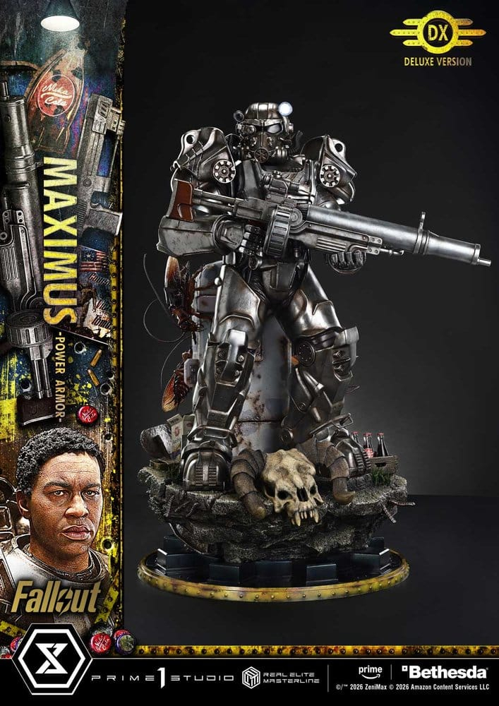 Fallout Real Elite Masterline Statue 1/4 Maximus Power Armor Deluxe Version 67 cm [13]