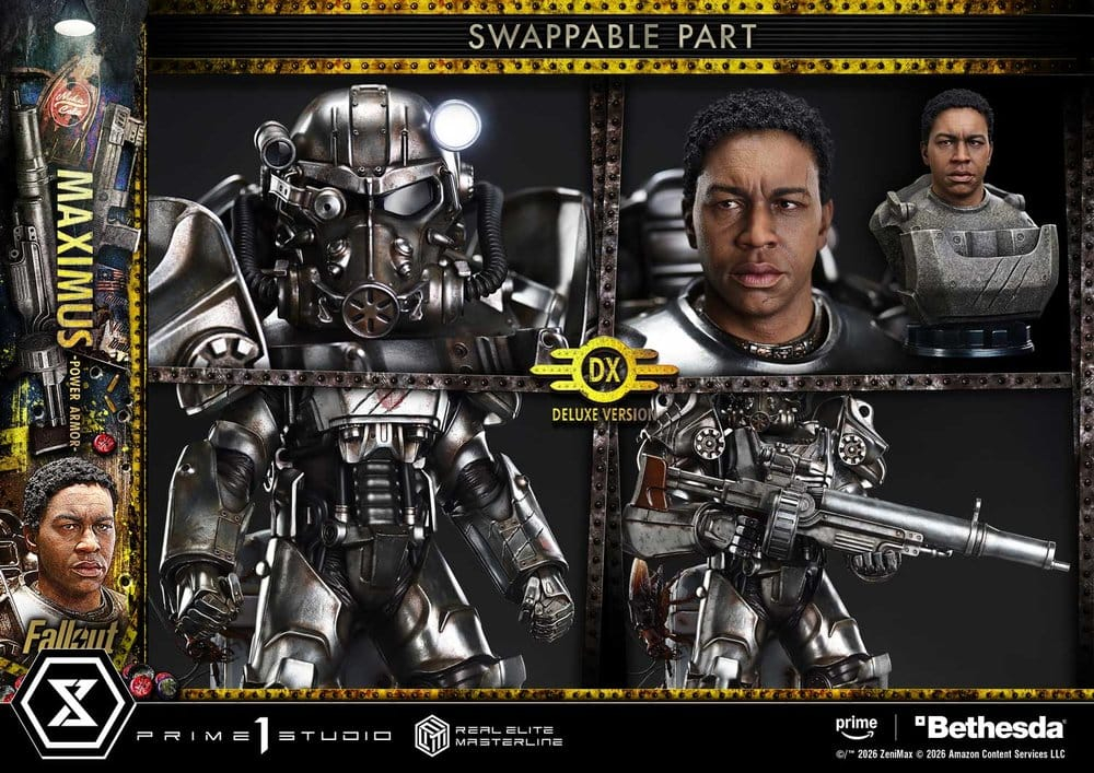 Fallout Real Elite Masterline Statue 1/4 Maximus Power Armor Deluxe Version 67 cm [10]