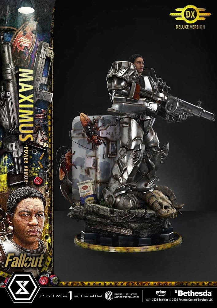 Fallout Real Elite Masterline Statue 1/4 Maximus Power Armor Deluxe Version 67 cm [21]