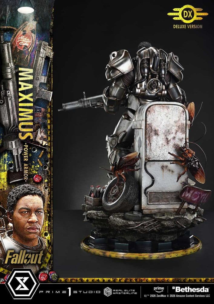 Fallout Real Elite Masterline Statue 1/4 Maximus Power Armor Deluxe Version 67 cm [20]