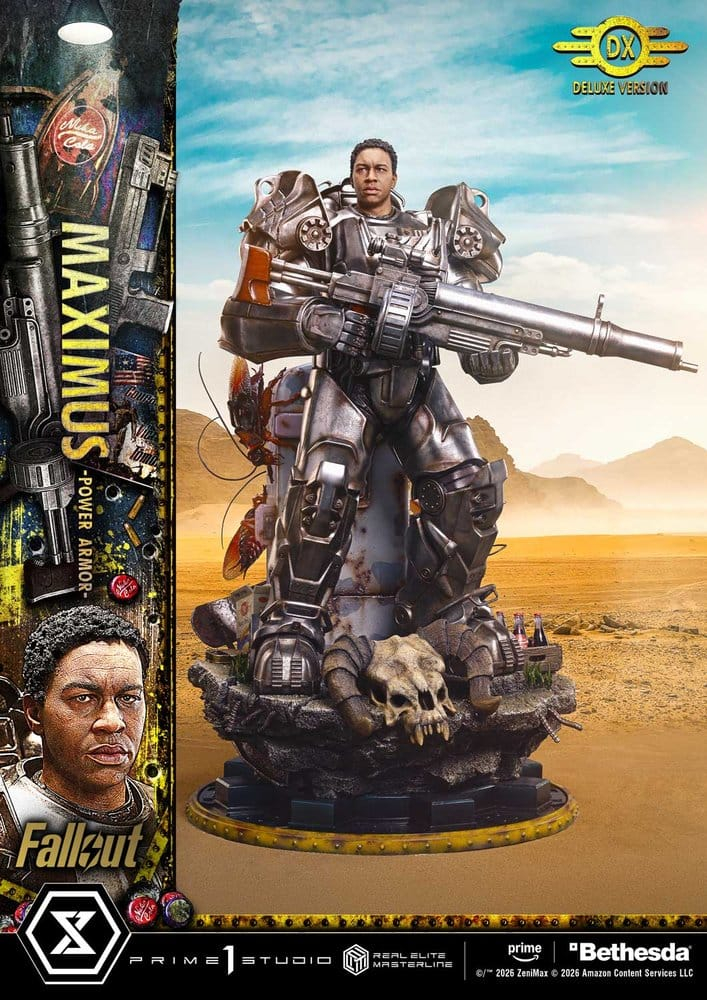 Fallout Real Elite Masterline Statue 1/4 Maximus Power Armor DX Bonus Version 67 cm [10]