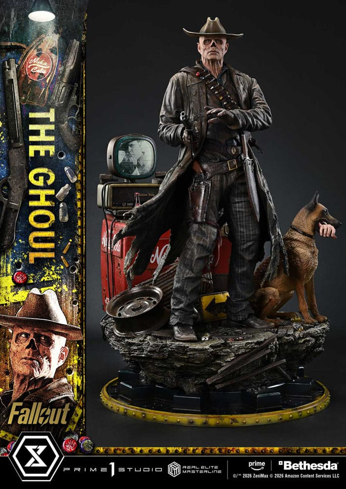 Fallout (TV Series) Real Elite Masterline Series Statue 1/4 The Ghoul Deluxe Version 64 cm [25]