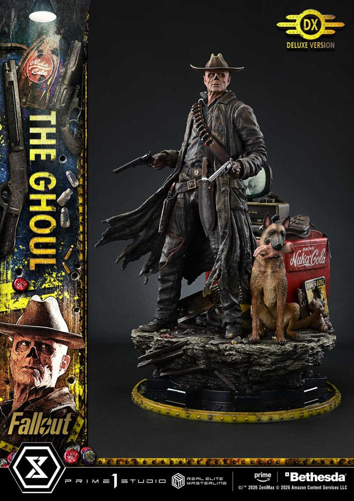 Fallout (TV Series) Real Elite Masterline Series Statue 1/4 The Ghoul Deluxe Version 64 cm [14]
