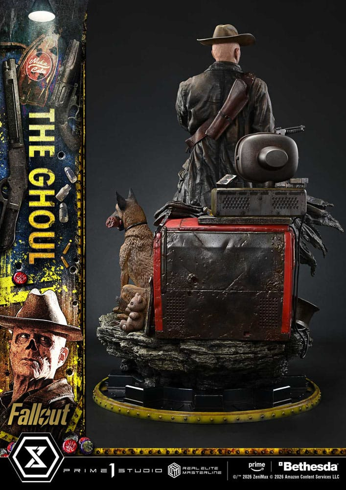 Fallout (TV Series) Real Elite Masterline Series Statue 1/4 The Ghoul Deluxe Version 64 cm [24]
