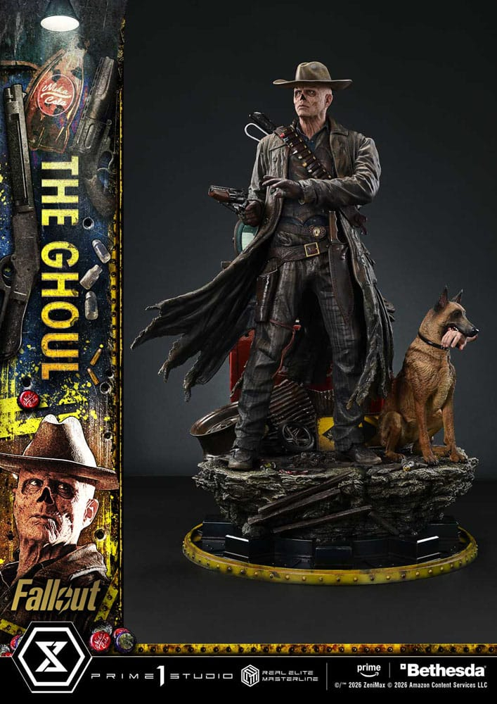 Fallout (TV Series) Real Elite Masterline Series Statue 1/4 The Ghoul Deluxe Version 64 cm [26]